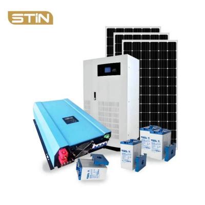 40kw solar power generator with battery storage