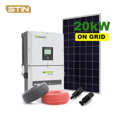 20kw on grid  solar power system for home