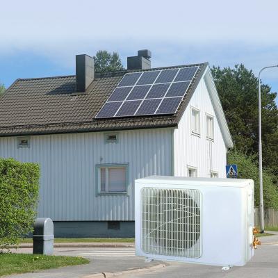 24k BTU solar AC/DC hybrid air conditioner system