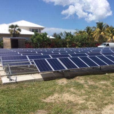 50kw خارج الشبكة الشمسية لمنتجع جزر البهاما